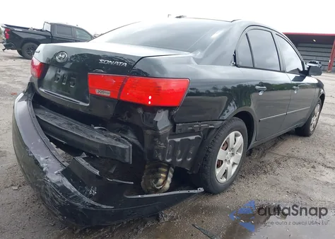 2010 Hyundai Sonata Gls z USA, uszkodzony, nr VIN 5NPET4ACXAH633686